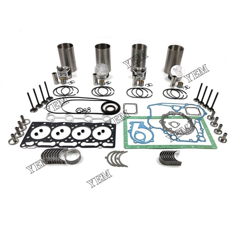 For Kubota V1505 V1505D Engine with Overhaul Rebuild Kit