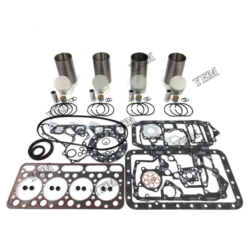 Complete V1702 Engine Overhaul Rebuild Kit for Kubota L1850