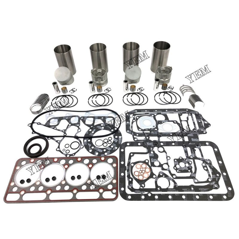 Overhaul Rebuild Kit for Kubota V1902 Engine  L3350 L3450F Tractors
