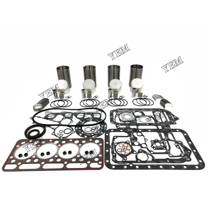 Overhaul Rebuild Kit for Kubota V1902 Engine  L3350 L3450F Tractors