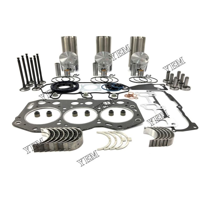 Overhaul Rebuild Kit Excavator parts 3D76E 3TNV76 For Yanmar Engine