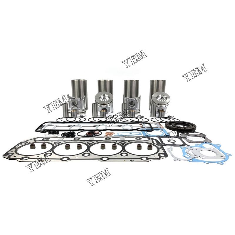 4TNE106 Engine Rebuild Kit With Liner Kit Gasket Set For Yanmar Engine