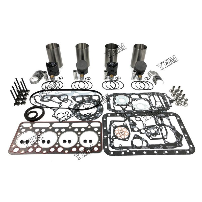 V1502 For Kubota Overhaul Kit With Valves Diesel engine