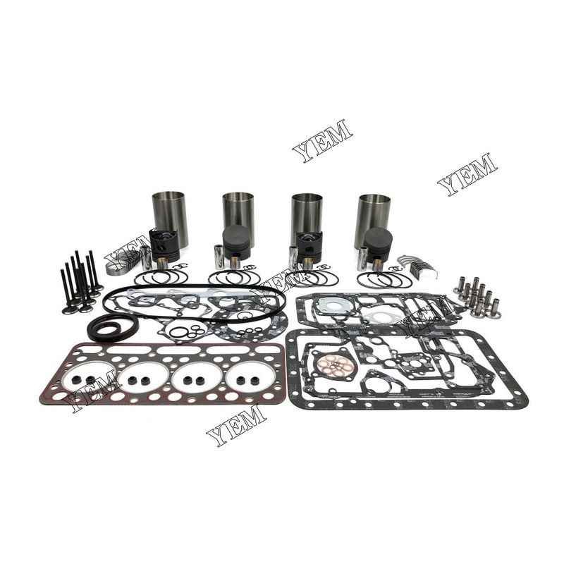 V1502 For Kubota Overhaul Kit With Valves Diesel engine