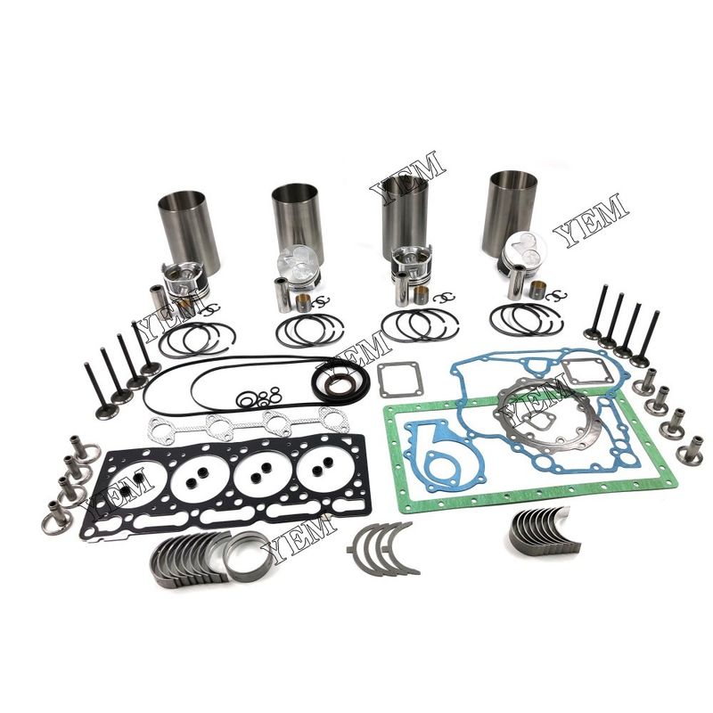 V1505 For Kubota Overhaul Kit With Valves Diesel engine