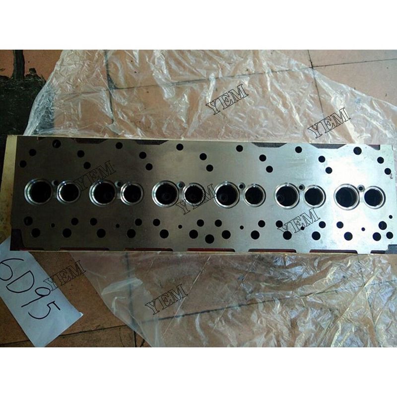 6D95 Cylinder Head For Komatsu Loaded Remachined Engine