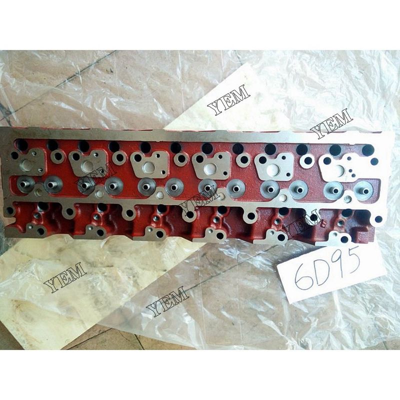 6D95 Cylinder Head For Komatsu Loaded Remachined Engine