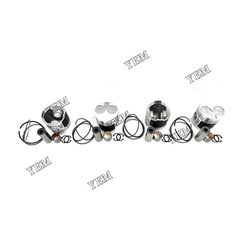 4PCS For Perkins 404D-22 Piston With Rings Engine 404D-22T